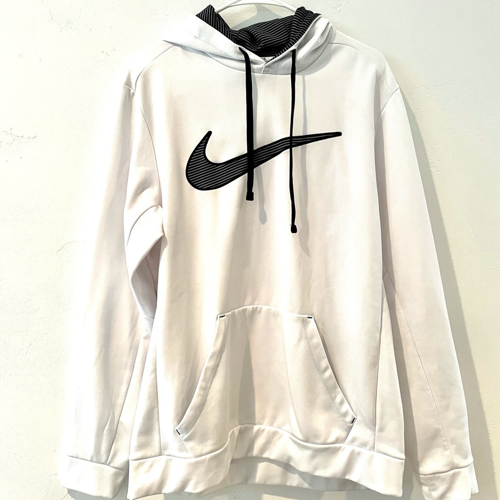 White Nike hoodie